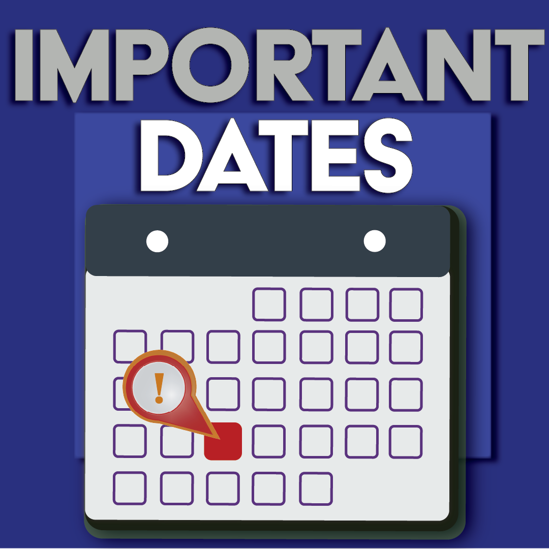 Important dates