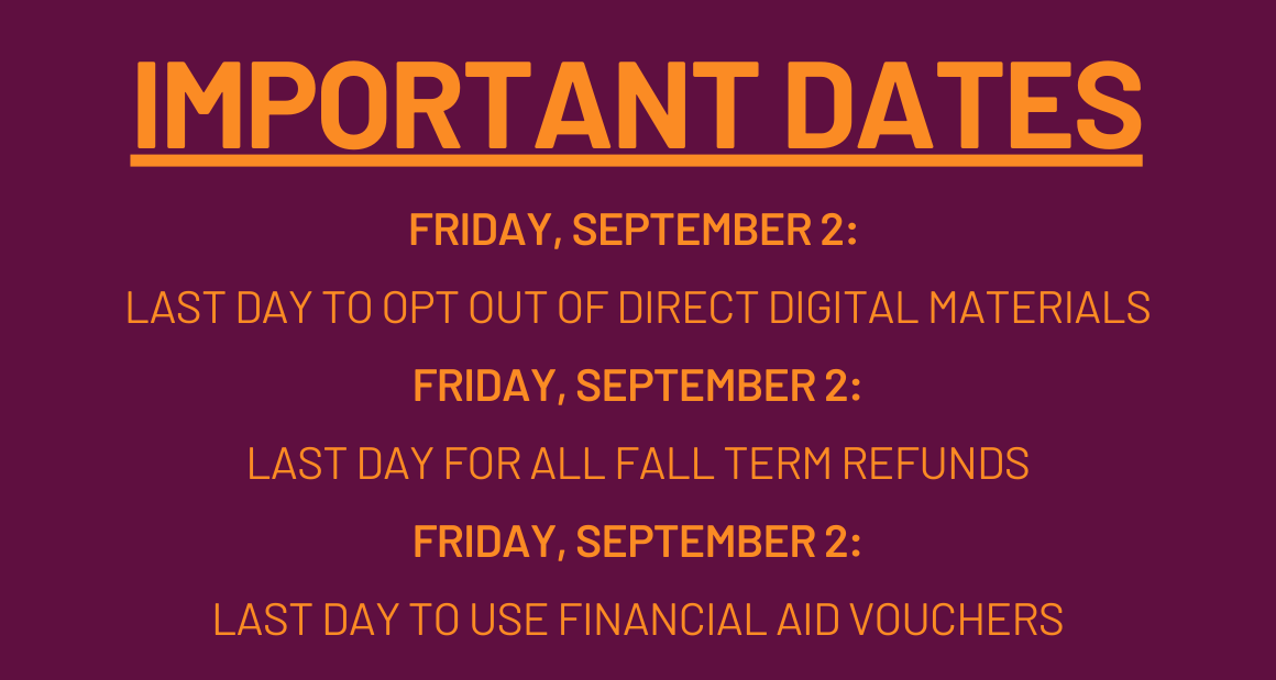 September 2 Refund Deadline last day vouchers